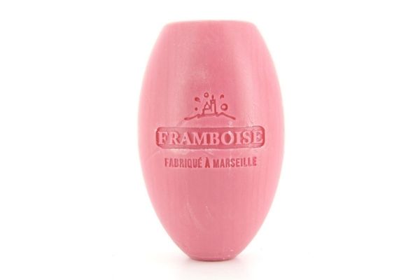 Wall Mounted Rotating French Soap - Raspberry (Framboise)